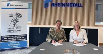 Rheinmetall Armed Forces Covenant Signing.