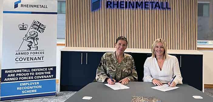 Rheinmetall Armed Forces Covenant Signing.