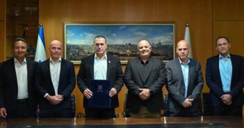 Elbit Systems Contract ceremony (Courtesy Israel MoD).