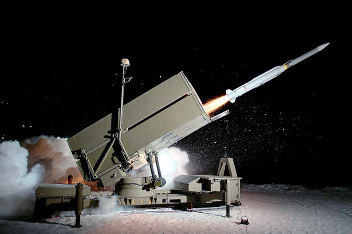Kongsberg's NASAMS Missile System.