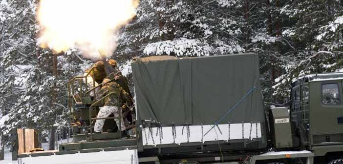 Patria's Tremos Mortar System.