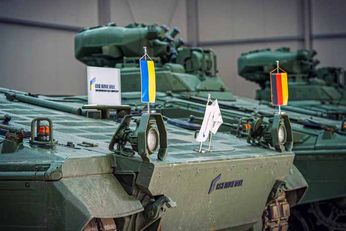 Rheinmetall's Marder IFVs for Ukraine Army.