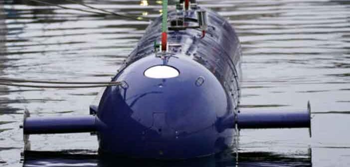 IAI's BlueWhale AUV.