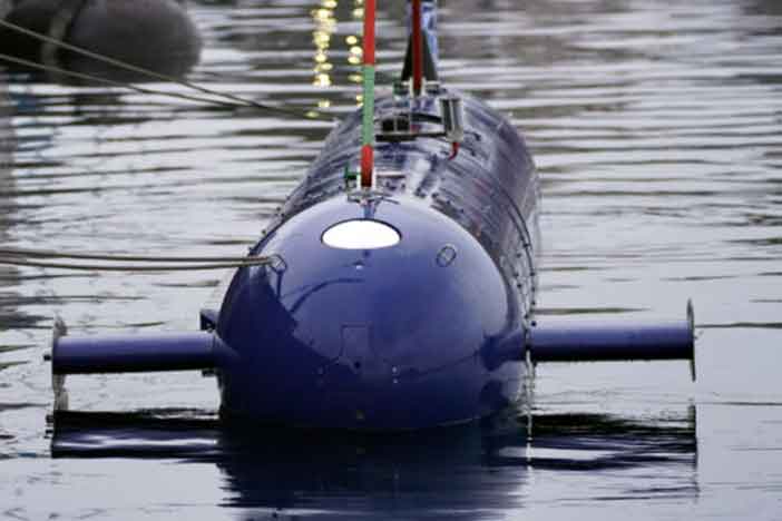 IAI's BlueWhale AUV.