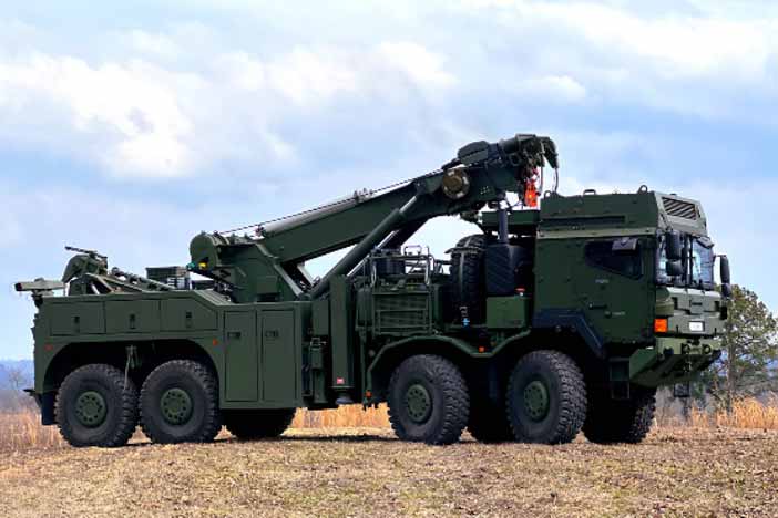 Rheinmetall's Recovery Vehicle.