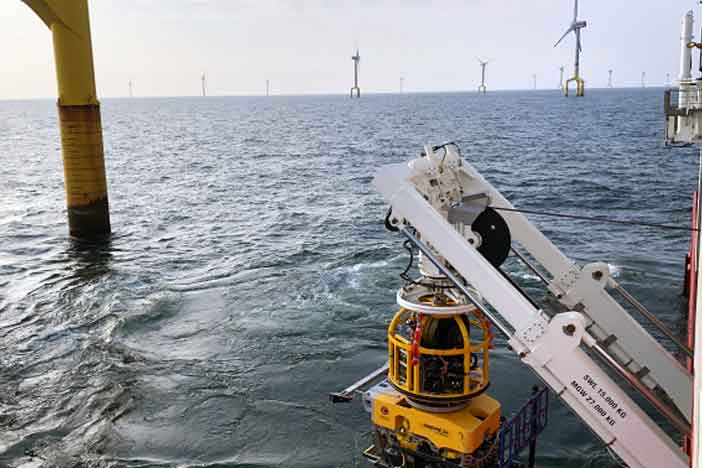 Rheinmetall removes Baltic Sea Ordnance for Offshore Wind Farms for 50Hertz.