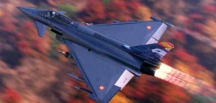 Halcon Eurofighter Typhoon.