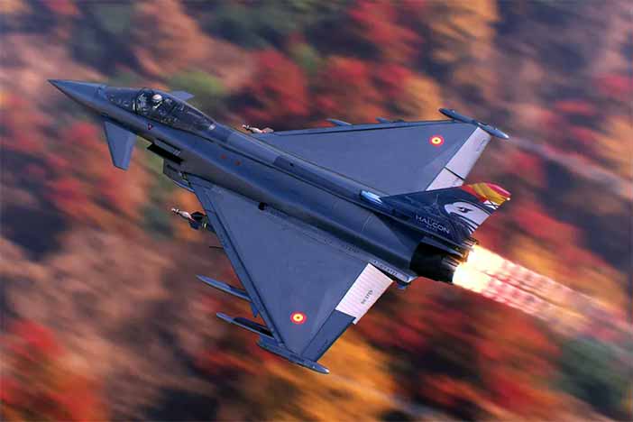 Halcon Eurofighter Typhoon.