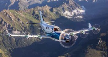 EcoPulse Hybrid-Electric Aircraft.