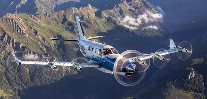 EcoPulse Hybrid-Electric Aircraft.