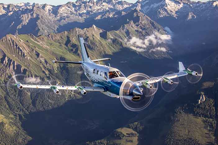 EcoPulse Hybrid-Electric Aircraft.