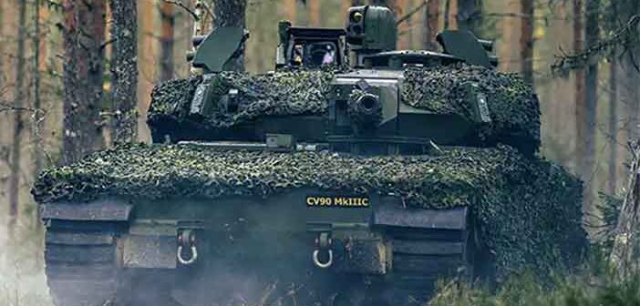 BAE Systems CV-90 Combat Vehicle.