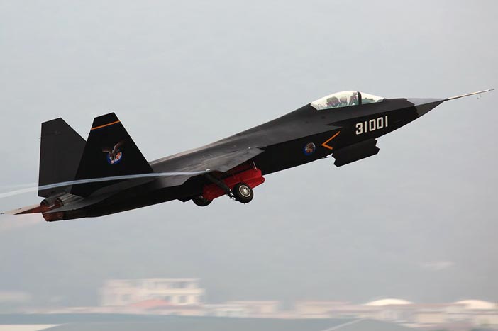 China j-35 Stealth Fighter.