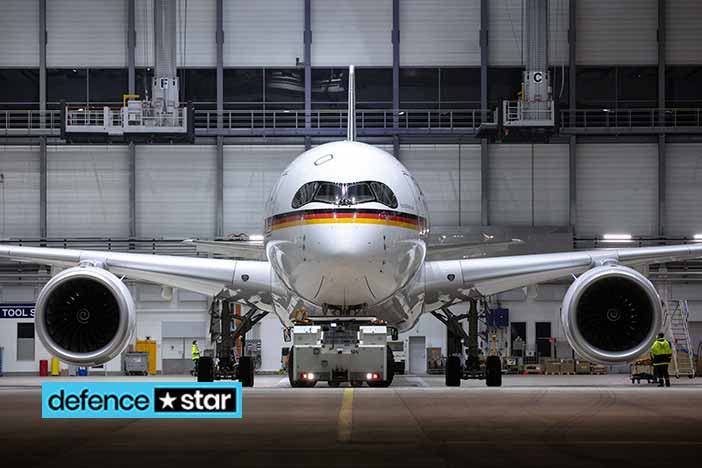 Lufthansa Technik's Airbus A350.