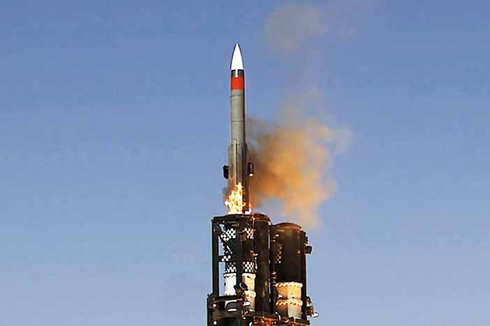 Israel IAI's Barak Missile.