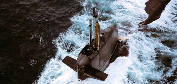 Indian Navy INS Vagsheer Scorpene Class Submarine.