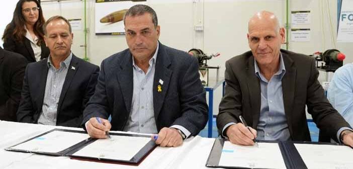 IMOD-Elbit Systems major defense contract signed.