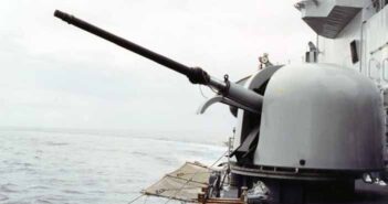 OTO Melara 76/62 Naval Gun.