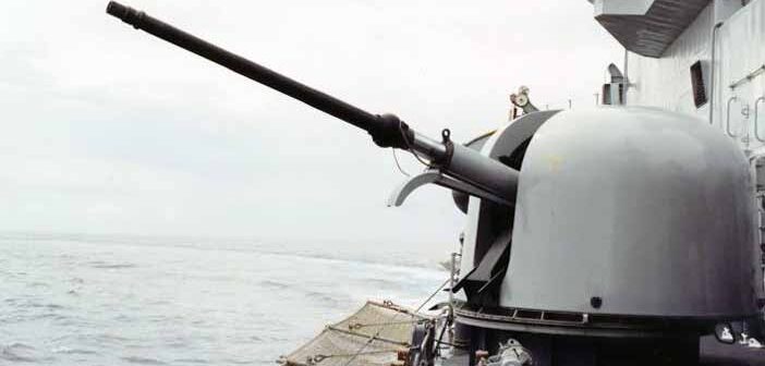 OTO Melara 76/62 Naval Gun.