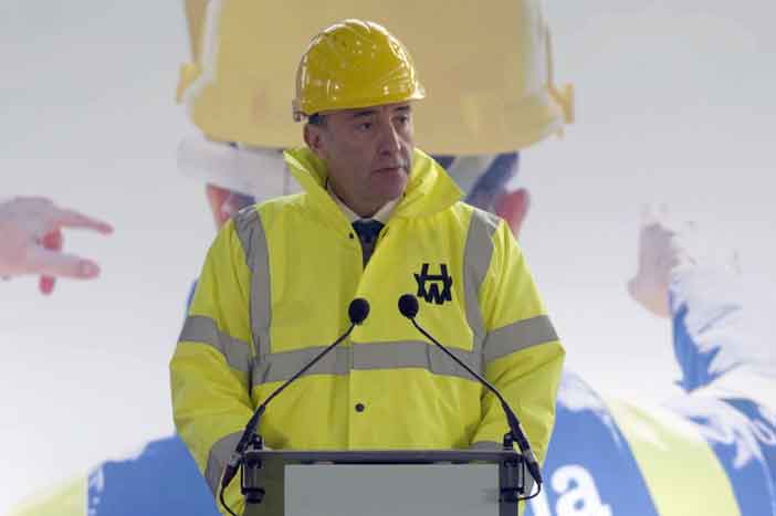 Ricardo Domínguez,, Chairman of Navantia.