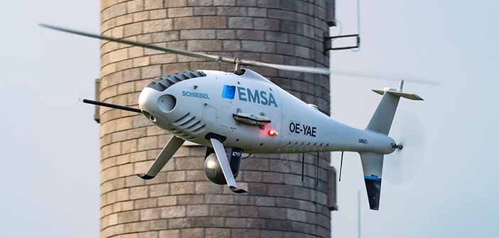 Schiebel's Camcopter S-100 for European Maritime Safety Agency EMSA.