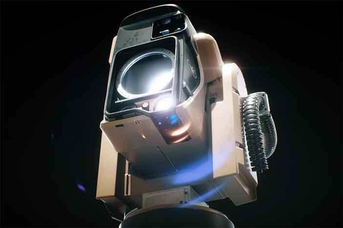 Rafael's Light Beam System.