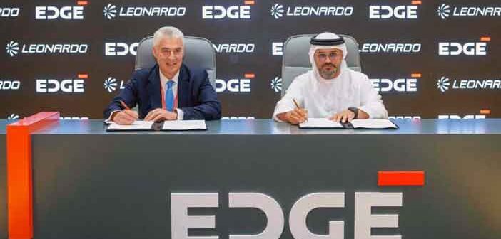 Leonardo-EDGE Group Groundbreaking Alliance at IDEX 2025.