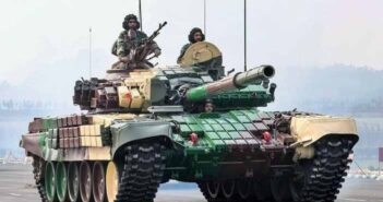 Indian Army's T-72 MBT.
