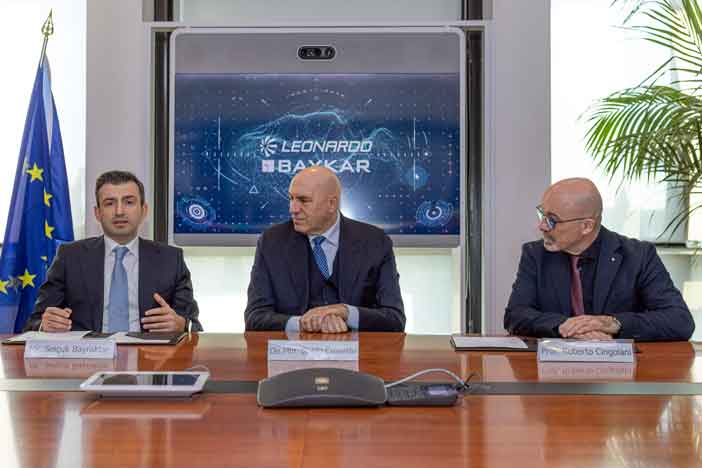 Leonardo-Baykar Tech form JV for UAVs, Drones.
