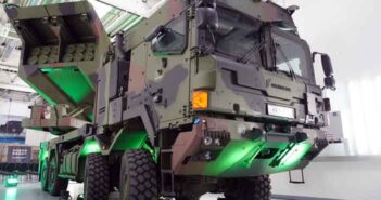 Rheinmetall-Lockheed-Martin's GMARS Artillery System.