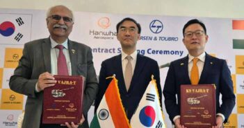South Korea's Hanwha Aerospace, India's Larsen & Toubro Sign K9 Vajra Gun Deal.