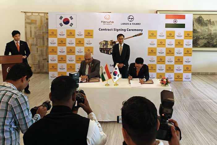 K9-Vajra order signed at South Korean Embassy in New Delhi, India (03.04.2025)