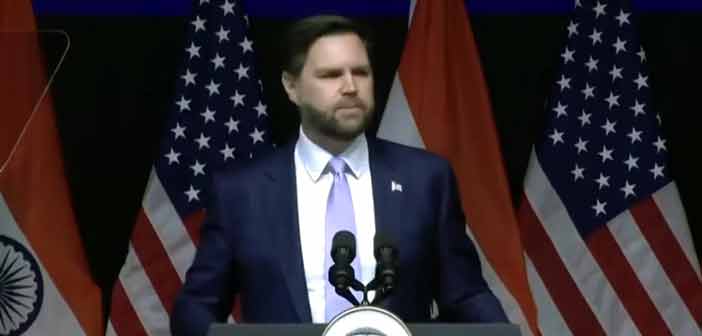 JD Vance, US Vice President.