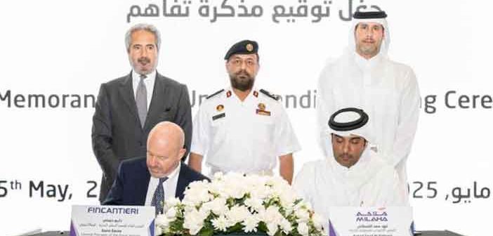 Fincantieri-Milaha MoU for Maritime Cooperation.