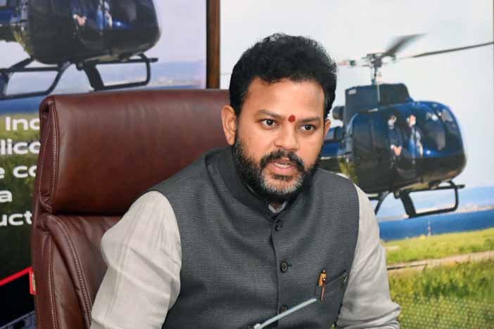 Civil Aviation Minister K Ram Mohan Naidu (File Photo).