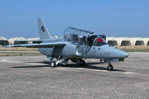 Leonardo's M-345 Trainer Aircraft.
