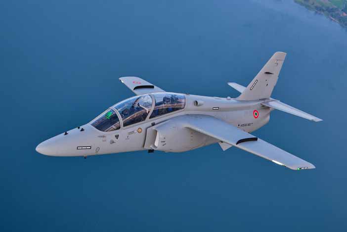 Leonardo's M-345 Trainer Aircraft.