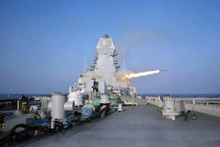 DRDO's anti-submarine rocket.