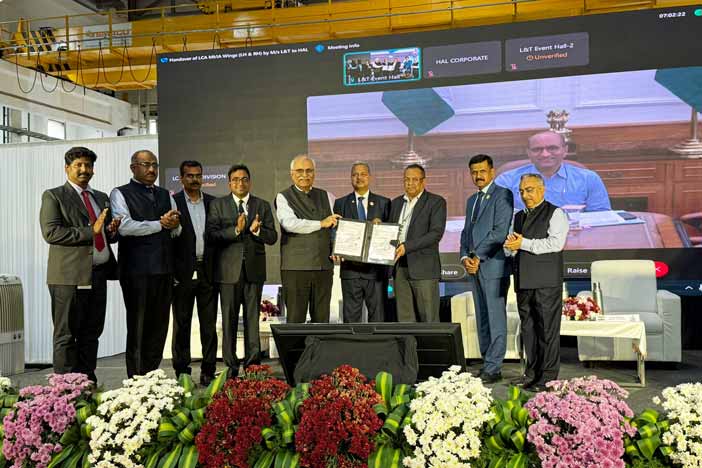 Wing Assembly Handover Ceremony.