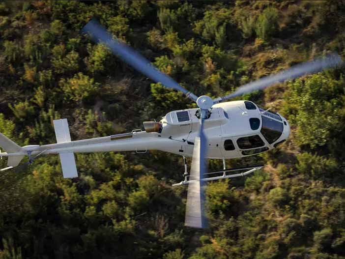 Airbus H-125 Helicopter.