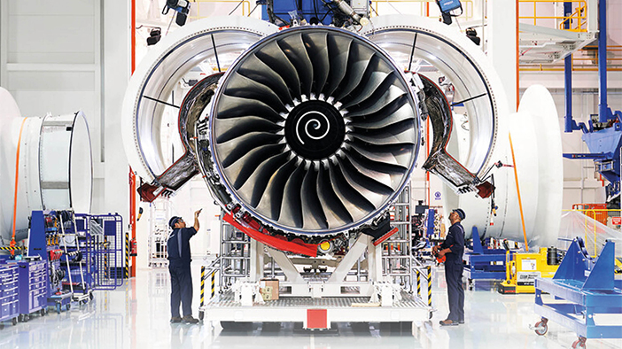 Rolls-Royce Aircraft Engine. 