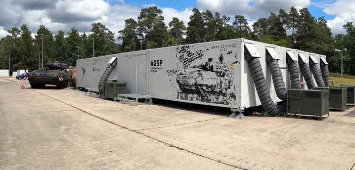 Bundeswehr's training system for Puma IFV.