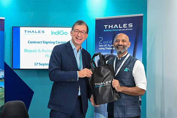 Thales-IndiGo Contract for MRO and other services.