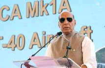 Defence Minister Rajnath Singh.