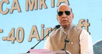 Defence Minister Rajnath Singh.