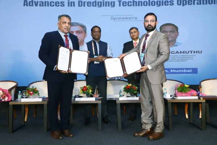 BEML-Dredging Corporation India Strategic Partnership. 