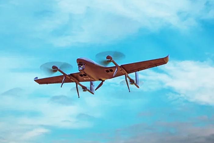 IdeaForge's Zolt UAV.