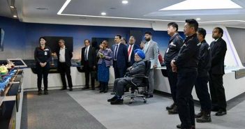 India Minister visits Hanwha Ocean's Site in South Korea.