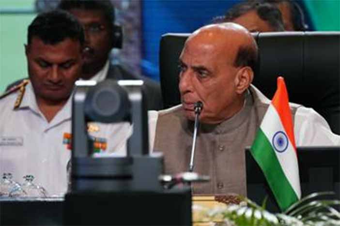 Rajnath Singh, Defence Minister, India. 