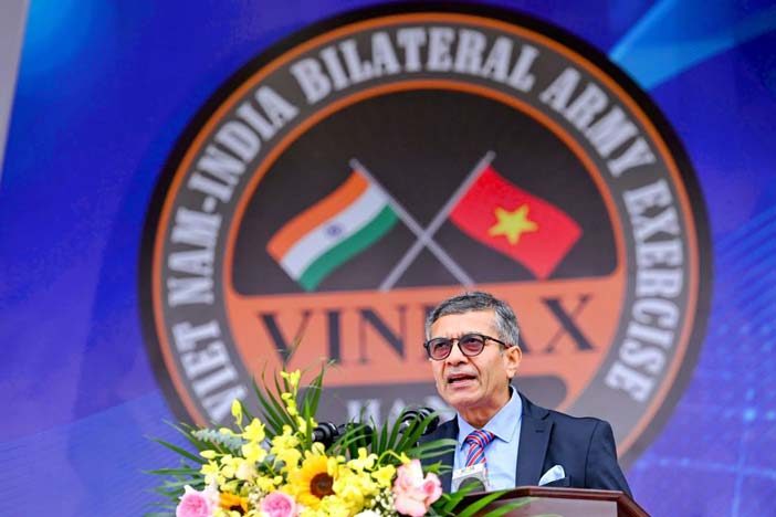 India-Vietnam Military Exercise.